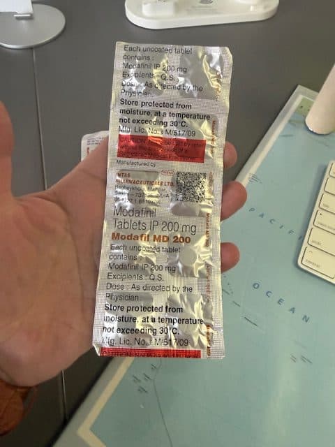 Modafil MD blister pack inspection, BuyModa.net quarterly vendor verification April 2026